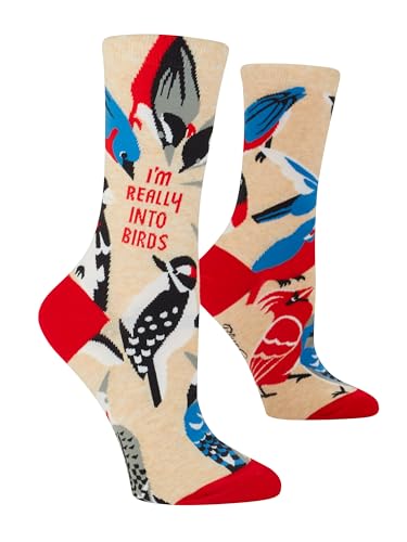 Blue Q Womens Funny Novelty Crazy Crew Socks with Sayings