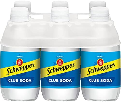 Schweppes Club Soda, 10 Fl Oz (pack of 6)