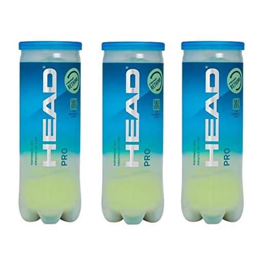 Bola de Tênis Head Pro Pack com 03 Tubos