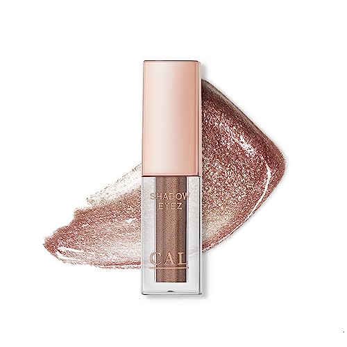 Image of CAL Losangeles Liquid Glitter Eyeshadow, Shimmer Eye Shadow for Women, Waterproof, Smudge Free, Long Lasting, Highly Pigmented Metallic Finish Eye Makeup for All Skin Type & Occasions (Captivating)