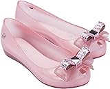 mini melissa Girl's Ultragirl Stars (Little Kid/Big Kid) Glitter Pink 3 Little Kid M