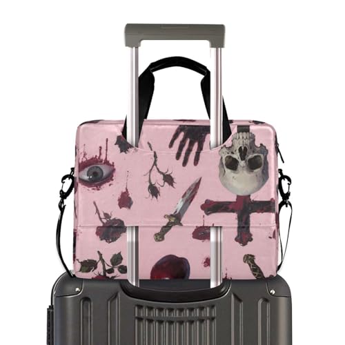 Maletín para laptop 15.6" bolso cruzado con asa miniatura 4