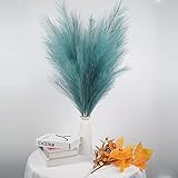 【Calidad Premium】 Nuestro césped artificial de pampas grande de alta calidad fue diseñado por floristas experimentados, cuidadosamente elaborado por nuestros queridos trabajadores con material de alta calidad y también empaquetado con estuches ecológicos. No olerá, no se doblará ni se romperá. Decoración boho perfecta para la decoración rústica del hogar.