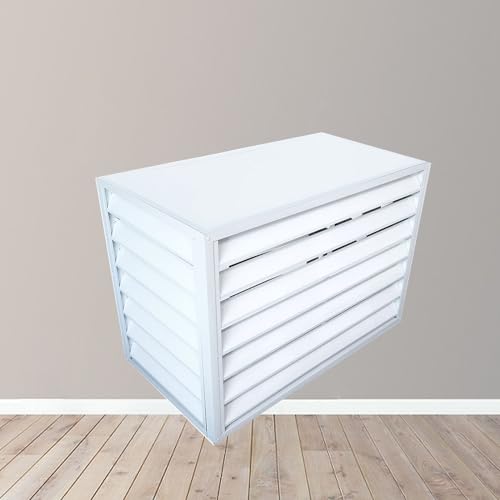 Couvercle de climatiseur mini-split extérieur en aluminium et habillage de pompe à chaleur