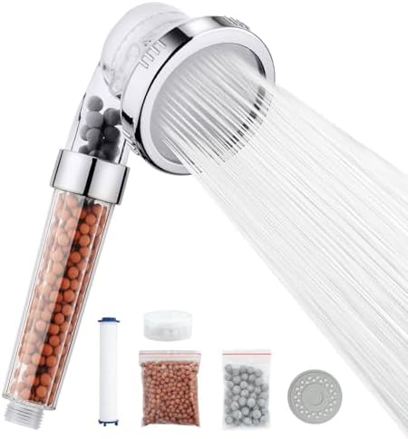 Ibergrif Pommeau de Douche Anti Calcaire Haute Pression - Douchet...