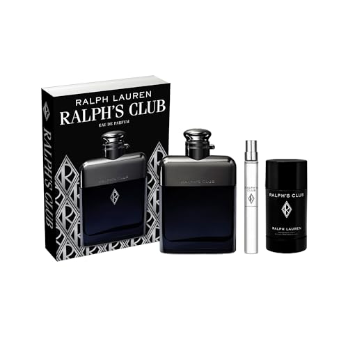 Listado de Romance de Ralph Lauren Top 10. 41 Ralph Lauren - Set De Regalo Ralph's Club Eau de Parfum, Perfume para hombre con Notas Amaderadas y Frescas de Lavandín, Salvia, Cedro y Vetiver en Versión 100ml, de 10ml y un...