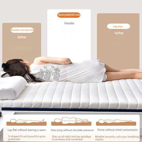 Materasso pieghevole in memory foam, tappetino portatile per dormitorio, comodo e comodo per gli studenti