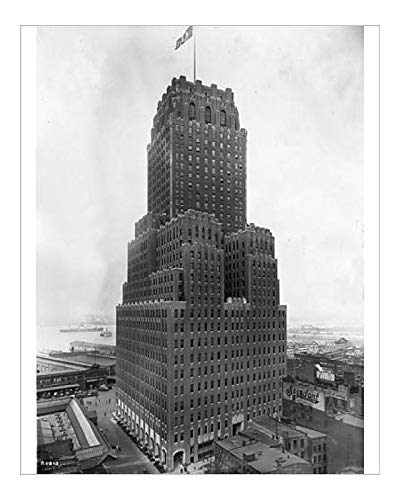 Media Storehouse 10x8 Print of Barclay Vesey Art Deco Building (11761802)