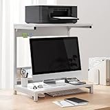 Facile à installer : le montage facile est également l'un des avantages de cette table d'imprimante. Un manuel d'installation simple et clair et un ensemble complet d'outils d'installation sont fournis pour faciliter le montage.