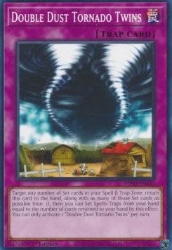 Double Dust Tornado Twins MP23-EN147 Common Englisch Boosterfrisch 1. Auflage - 25th Anniversary Tin: Dueling Heroes Mega Pack - mit ReCollectibles-Versandschutz - für Yu-Gi-Oh!