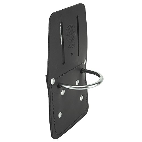 Klein Tools 5456 Leather Hammer Holder With Slotted Connection And Metal Ring #TOP2