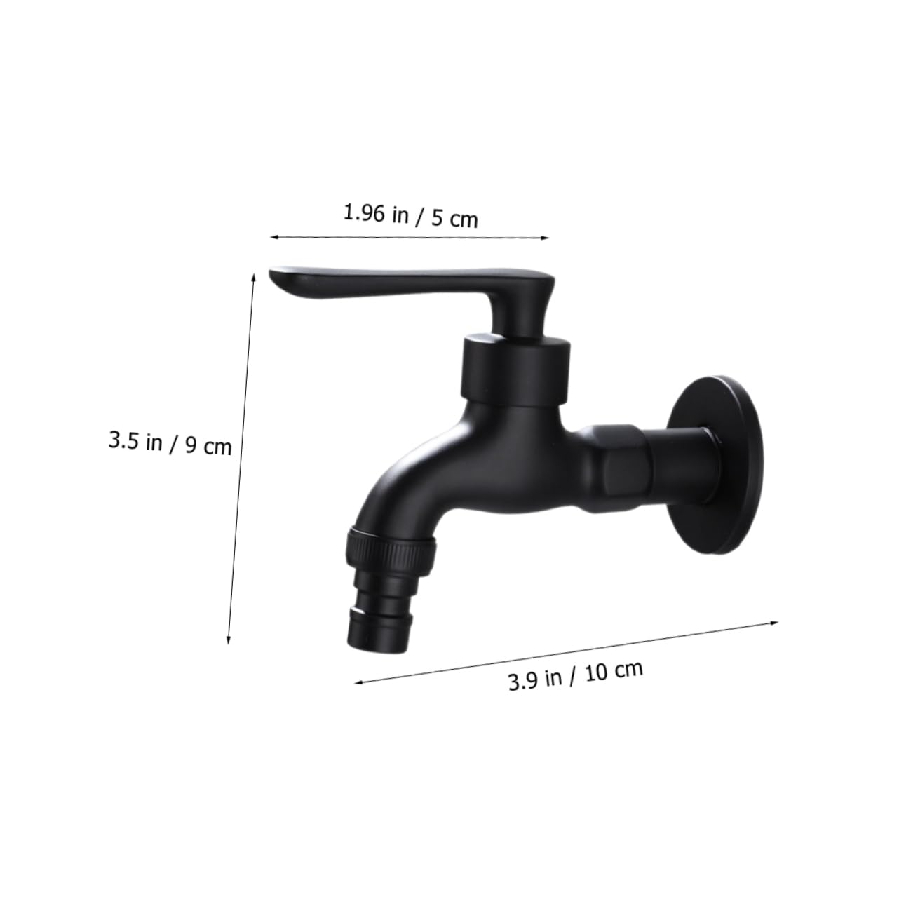 jojofuny 4pièces Mural Pour Machine à Laver De Lavage Rétro Pouce Facile à Installer Pour Évier Utilitaire Et Bassin De Nettoyage