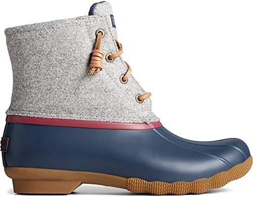 Sperry Women's Saltwater Rain Boot, Grey, 6 | Image 3