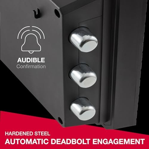 SentrySafe Fireproof and Waterproof Large Safe with Backlit Digital Keypad and Override Key for Passports, Money, Jewelry, 0.81 Cubic Feet, FPW082HTC