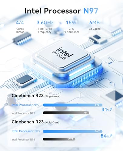 ACEMAGIC N150 Mini PC,16GB DDR4 RAM 512GB SSD Mini Computers - Image 3