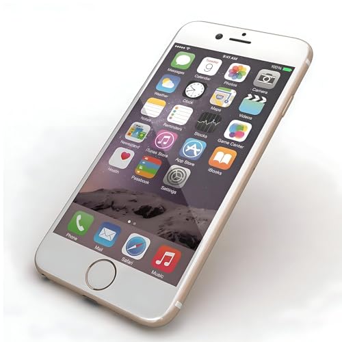 Image of Original Smartphone Compatible with Apple iPhone 6 Gold (64GB Storage with 1-Year Warranty)