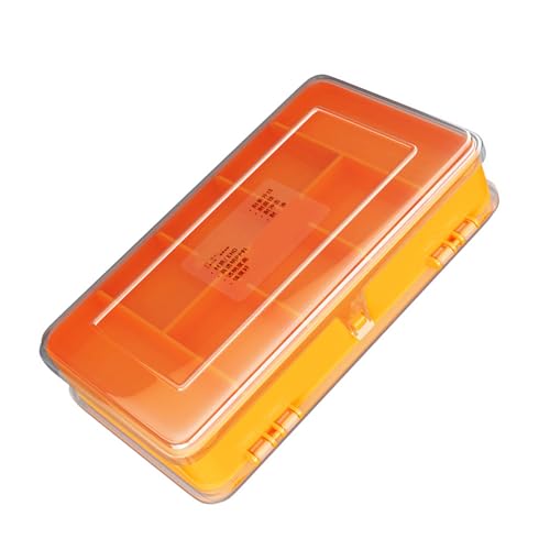 柔軟なコンパートメント収納ボックスコンテナ簡単に整理するための取り外し可能な仕切り付き電子部品クリアビュー収納ビン