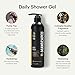 MANSCAPED® Body Buffer & Refined® Body Wash – Silicone Scrubber for Men & Hydrating Shower Gel with Aloe & Sea Salt – Exfoliating, Cleansing & Nourishing Skin, 16 fl oz.