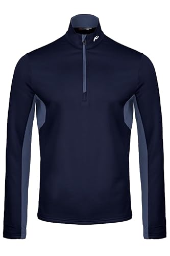 [Kjus] `[X Y XL[ Ci[WPbg K00790 Men Hydraulic Midlayer Half-Zip K0079023 Atlanta Blue/Admiral Blue (JP, TCY, 52)