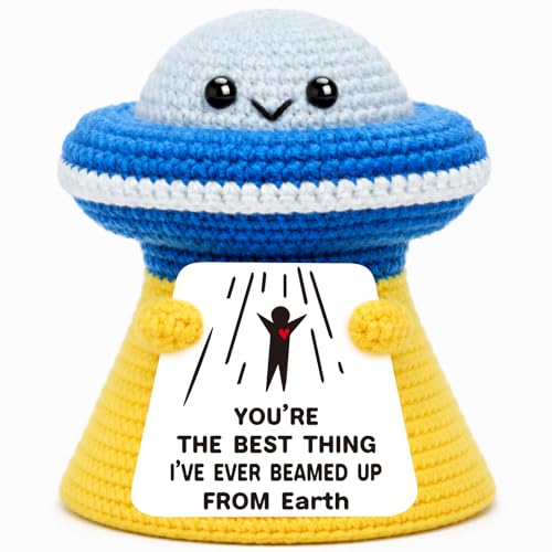 Unique Alien Crochet Doll