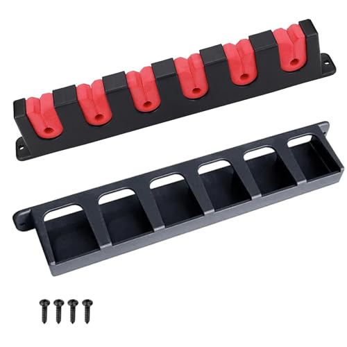 NOELAMOUR ロッドスタンド 壁掛け 6本収納 縦置き型