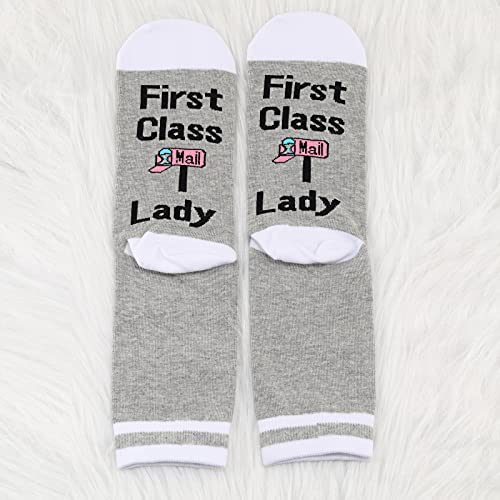 MBMSO First Class Mail Lady Postal Carrier Gift - 2 Pairs3