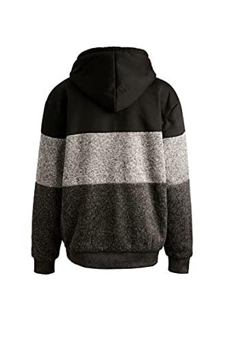 Image of Gary Com Heavyweight Sherpa Hoodies for Men, Thick Fleece Lined Full Zip Up Winter Warm Sweatshirts Work Jackets