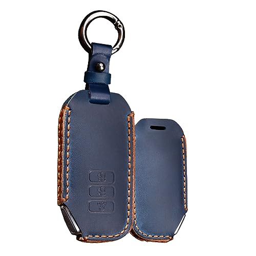 Coque en cuir pour clé Kia EV6 GT K5 Sorento 3 boutons étui protection