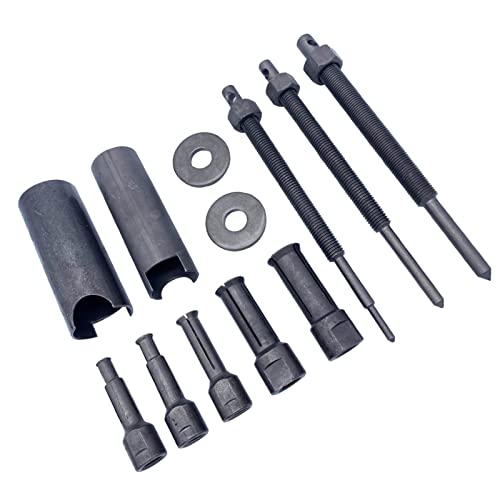12pcs Metal Motorcycle Internal Bearing Puller Kit, Evenly Pull Out and Remove Motorcycle Bearings, Universal Removal Tool Set,Pneumatic Tools