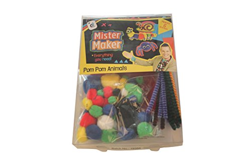 Image of Play Planet Mister Maker Pom Pom Animals, Multi Color