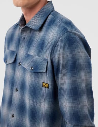 G-Star Herren Marine Slim Long Sleeve Shirt, Mehrfarben (Rank Blue Vanderbilt Check D24963-d412-g092), XS EU – Ansicht 3