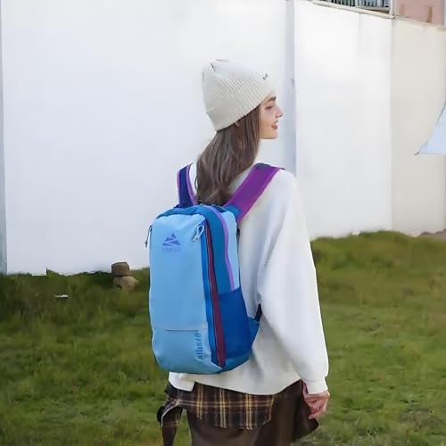 Small Hiking Backpack 16L, Ultra Lightweight Packable Bag Foldable Travel Backpack Casual Daypack for Women Men2