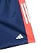 adidas Boys' Short Sleeve Graphic Tee & Mesh Shorts Set, Heather Grey and Navy, 2T