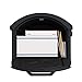 Gibraltar Mailboxes GHC40B01 Grand Haven Decorative Package Mailbox, Black