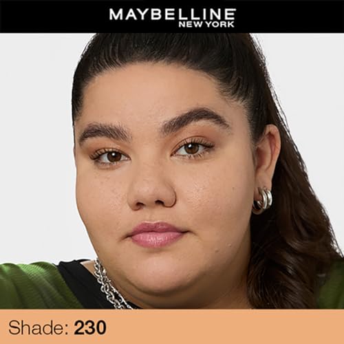 Image of Maybelline New York Fit Me Matte + Poreless Liquid Foundation, 230 (Pack of 2)