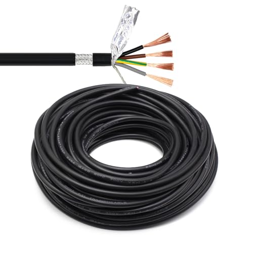 Câble double blindage haute conductivité en cuivre pur 4 conducteurs UL2464 200ft