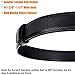 TACNEX Genuine Leather Belt Keeper 1 3/8