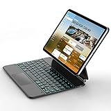 WERNURPAI Magic Magnetic Keyboard for iPad Pro 12.9 inch(6th/5th /4th /3rd Gen) 2022, Ultra-Thin Trackpad Wireless Keyboard, Slim, Sturdy and Durable