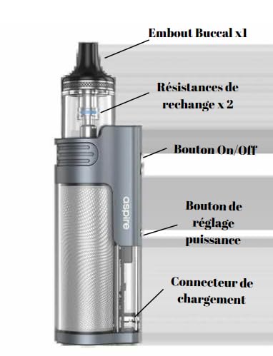 Cigarette Electronique Kit Complet E Cigarette et 4x10ml E liquide - pod  4ml Batterie 2000 mAh - sans nicotine sans tabac - Worldvape : Amazon.fr:  High-Tech