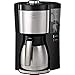 Kaffeemaschine 1025-16 Look V Perfection von Melitta, AromaSelector, 1.25 Liter, schwarz, mit Thermoskanne, voller Kaffeegenuss