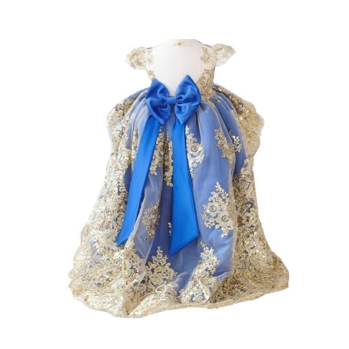 Flower Girls Wedding Bridesmaid Sequins Tulle Charlotte Dresses - Princess Birthday Party Ball Gown, Comfortable & Breathable Fabric - Perfect for Special Occasions