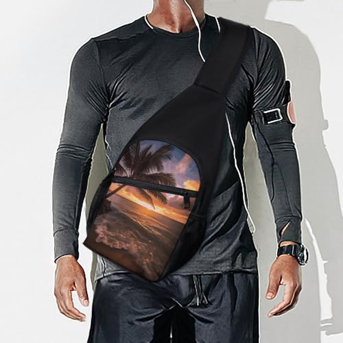 Bolso bandolera para senderismo y viajes unisex ligero miniatura 7