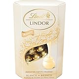 Lindt Lindor – Surtido de Cremosos Bombones de Chocolate blanco, 200g.