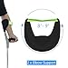Forearm Crutch Pad - Elbow Crutch Covers, Open Cuff Crutch Sheet for Elderly & Disabled Crutch Accessories, Reflective Strips Design, 2 Pcs