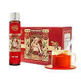 Somnus Pulptonic Pure Goji Berry Juice Concentrate - 100% Natural Zhongning Goji Berries, No Additives, Supports Sleep & Immunity 16.9 Fl Oz (Pack of 10)