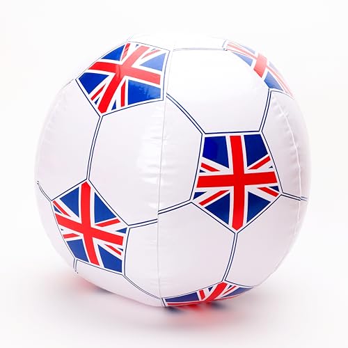 Toyland® 33cm (12.9") Union Jack Flag Beach Ball - Summer Beach Inflatable - British Themed - Pool Toy - Ages 3+