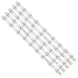 sjniosn Striscia LED 40" NDV REV1 Fit For TOSHIBA 40L3433DG 39PF3025D 40L3453DB 40L1333DB P40LED13 VES390UNDC-01 VES400UNDS-02 VES400UNDC-01 striscia luminosa per TV
