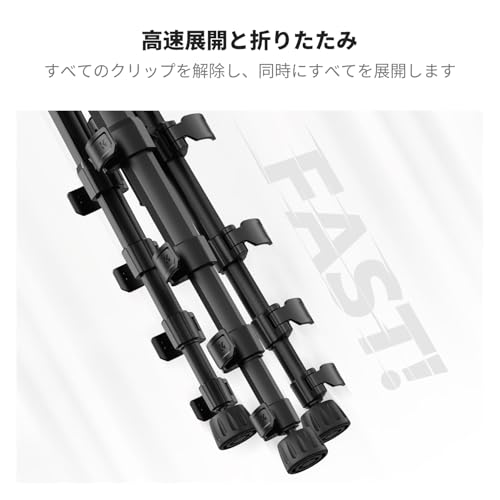 K&F Concept カメラ三脚 K&F CONCEPT190cm の商品画像 6