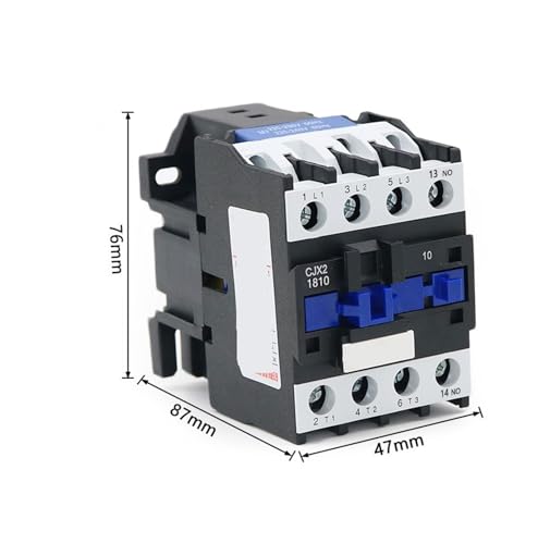 Contactor CJX2-1810 18A interruptor LC1 voltaje del contactor CA 220V 110V tripolar 3