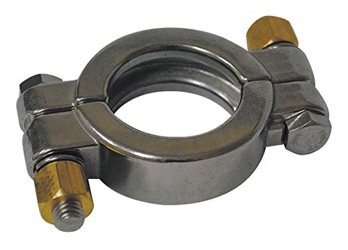 Vne T304 Stainless Steel High Pressure Clamp, For Tube Size: 2